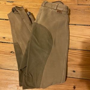 Brown full seat breeches